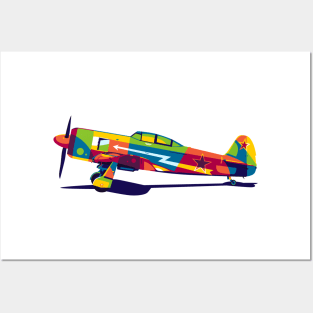 Yak-11 Moose Trainer Aircraft Posters and Art